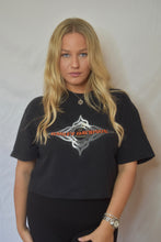 Load image into Gallery viewer, Vintage Harley Davidson Classic Cropped Tee
