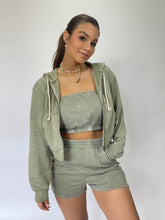 Load image into Gallery viewer, Shamrock Zip Up Sweatshirt