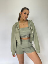 Load image into Gallery viewer, Shamrock Zip Up Sweatshirt