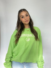 Load image into Gallery viewer, Springtime Unruly Crewneck Green