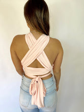 Load image into Gallery viewer, Rosé Wrap Top