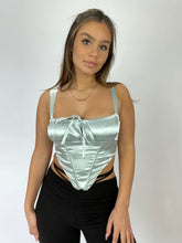 Load image into Gallery viewer, Athena Top in Glacier Mint