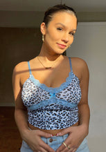 Load image into Gallery viewer, Cobalt Cheetah Tank