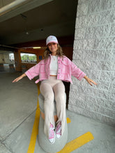 Load image into Gallery viewer, Cotton Candy Corduroy Jacket