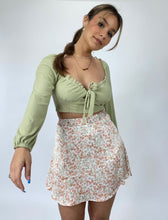Load image into Gallery viewer, Tulip Satin Mini Skirt