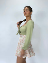 Load image into Gallery viewer, Tulip Satin Mini Skirt