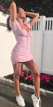Load image into Gallery viewer, Peony Petals Mini Dress