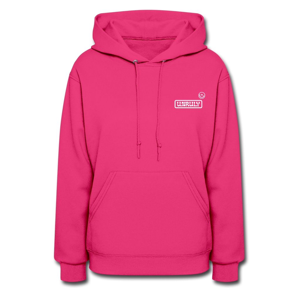 Fushia pink online hoodie