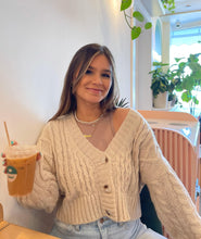 Load image into Gallery viewer, At Ease Cable Knit Sweater