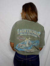 Load image into Gallery viewer, Vintage Harley Davidson Lighthouse Tee
