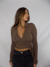 Load image into Gallery viewer, Cafe Mocha Long Sleeve Top
