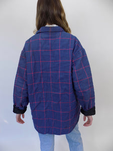 The Blues Vintage Flannel Shacket