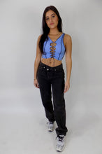 Load image into Gallery viewer, Posh Spice Lace Up Crop

