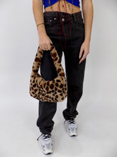 Load image into Gallery viewer, Lynx Faux Fur Shoulder Bag
