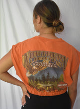 Load image into Gallery viewer, Vintage Reworked Harley Davidson Cropped Muscle Tee
