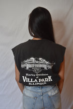 Load image into Gallery viewer, Vintage Harley Davidson Cropped Muscle Tee
