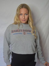 Load image into Gallery viewer, Vintage Harley Davidson Ruched Sides Long Sleeve
