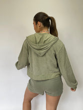 Load image into Gallery viewer, Shamrock Zip Up Sweatshirt
