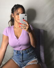 Load image into Gallery viewer, Sweet but Chic Top Lavender

