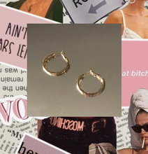 Load image into Gallery viewer, Unruly Classic Hoop Earrings
