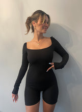 Load image into Gallery viewer, Model Off Duty Ribbed Romper
